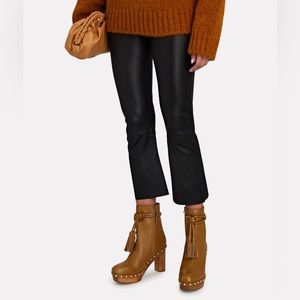 ULLA JOHNSON Norah Tassel Leather Ankle Boot 37.5